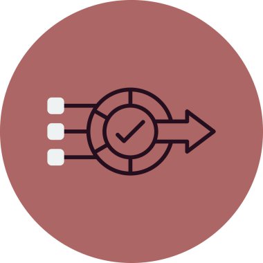 Dava edilebilir. Web simgesi basit illüstrasyon