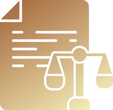 Hukuk. Web simgesi basit tasarım