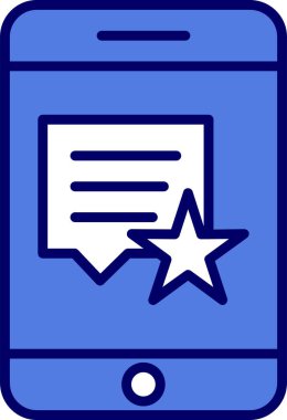 Geri besleme modern simgesinin vektör illüstrasyonu