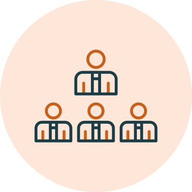 basit iş simge vektör çizim