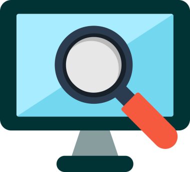 Doğrulama düz tasarım ikonu vektörü