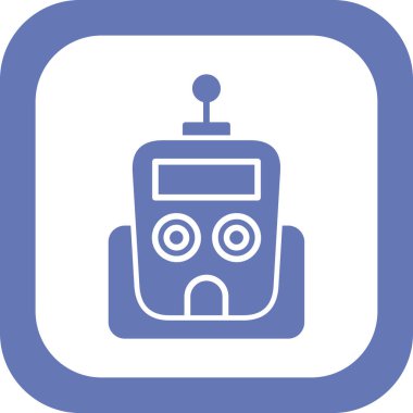 Dijital arayüzler için uygun oyun denetleyicisinin grafiksel çizimi.