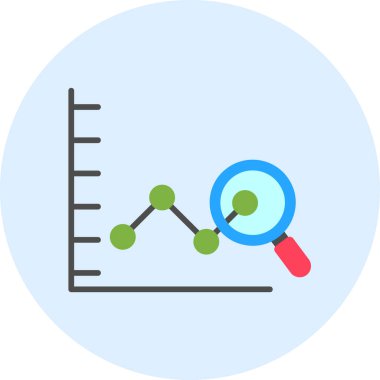 Tahmin Analizi simgesi vektör illüstrasyonuName