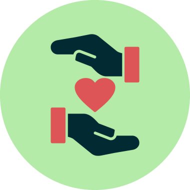 Şefkat konsepti vektör illüstrasyonu