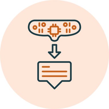 Şifre. Web simgesi basit illüstrasyon 