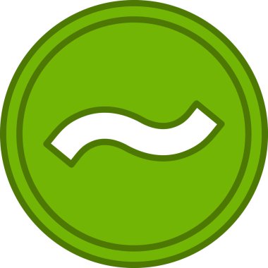 Benzerlik web simgesi vektör illüstrasyonu