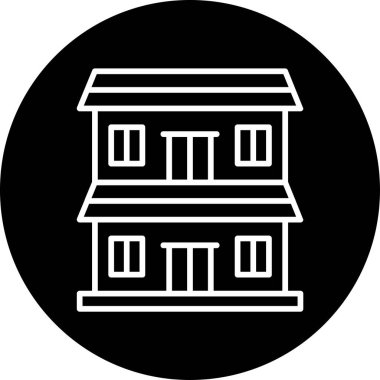 Oturum simgesinin temel doğrusal çizimi