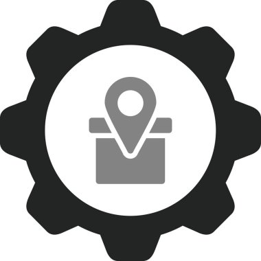 İzleme. Web simgesi basit illüstrasyon