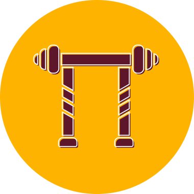 Spor web simgesi, vektör çizim