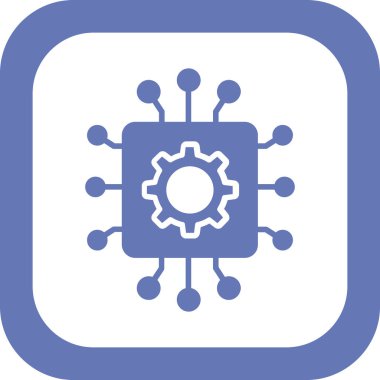 Dijital simge. Web tasarımı için özet çizim vektörü