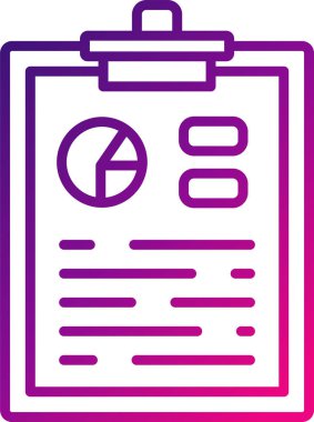 Pano simgesi, vektör illüstrasyonu basit tasarım