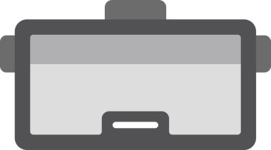 Gözlükler. Web simgesi basit illüstrasyon 