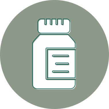 uyuşturucu ve hap ikonu vektör illüstrasyonu