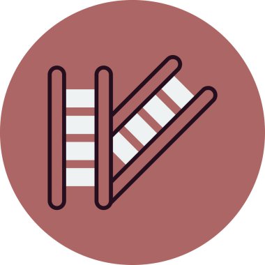 Demiryolu. Web simgesi basit illüstrasyon