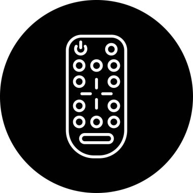 Uzak web simgesi vektör illüstrasyonu