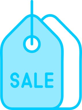 satış etiketi simgesi, vektör illüstrasyonu basit tasarım