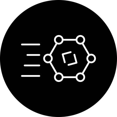 Simge vektör illüstrasyon tasarımı taşınıyor