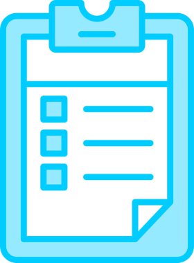 Görevler. Web simgesi basit illüstrasyon