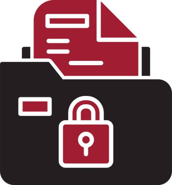 Belgeli dizinin basit vektör tasarımı