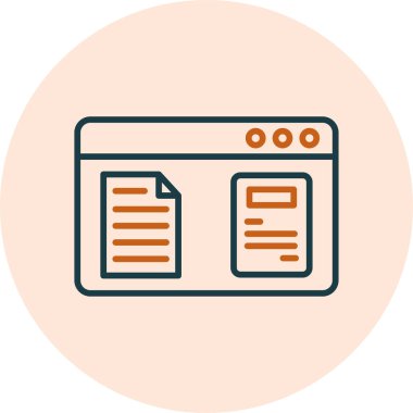 Sohbet mesajı vektör illüstrasyonu