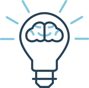 Öğrenmek. Web simgesi vektör illüstrasyonu