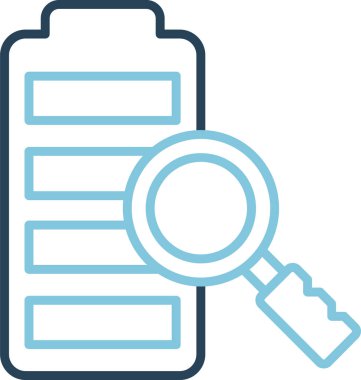 Web simgesi vektör illüstrasyonunu kontrol et