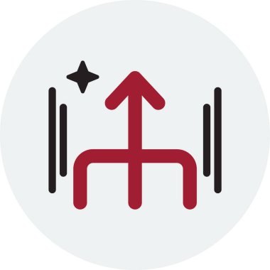 Oklar. Web simgesi basit illüstrasyon