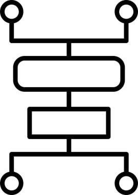Entrika. Web simgesi basit illüstrasyon