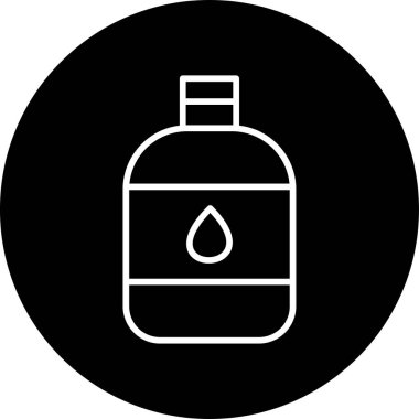 Zam Zam Simge Tasarımı Beyaz Arkaplanda İzole Edildi