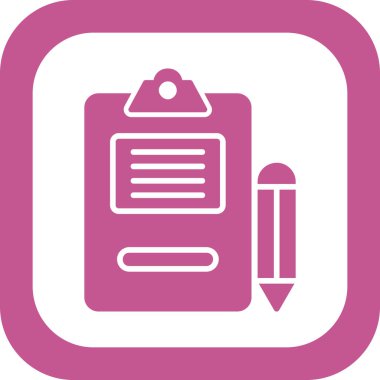 Gündem. Web simgesi basit illüstrasyon