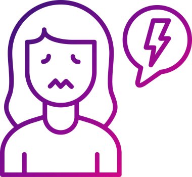 Çok etkilendim. Web simgesi basit illüstrasyon