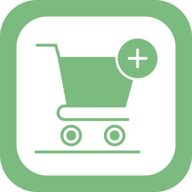 Web simgesi satın al, vektör illüstrasyonu