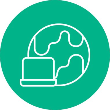 vector illustration of Analysis modern icon