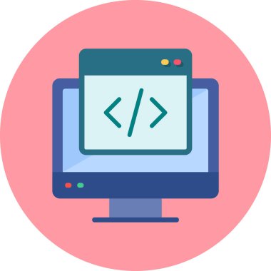 Web geliştirme programlama simgesi