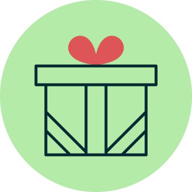 hediye kutusu vektör illüstrasyonuName