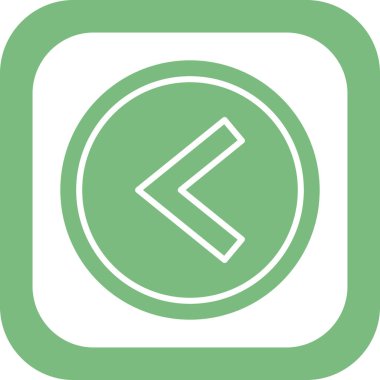 Sembol simgesinden küçük, vektör illüstrasyonu basit tasarım