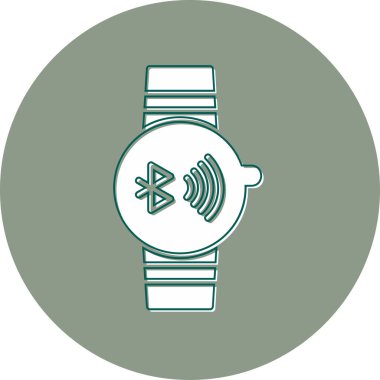 Bluetooth web simgesi, vektör çizim