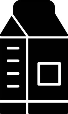  süt ağı simgesi basit illüstrasyon