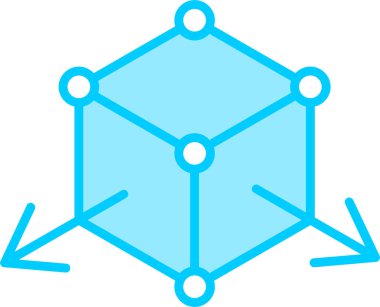 düz ağ simgesi çizimi