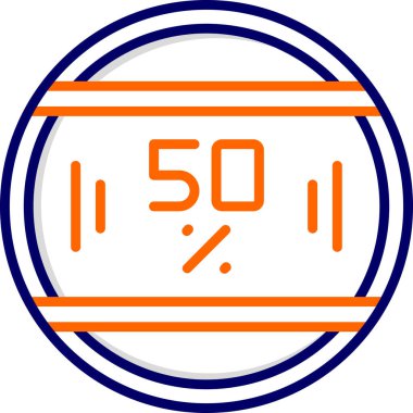 Modern İlerleme simgesinin vektör illüstrasyonu