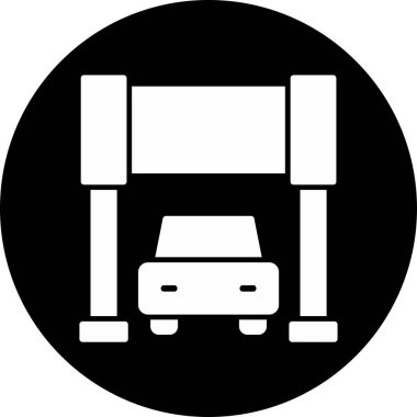 Satır Simgesi İzole Edilmiş Vektör Resmini Başlat