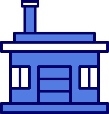 ev web simgesi basit illüstrasyon 