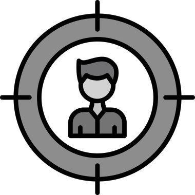 Çekim. Web simgesi basit illüstrasyon