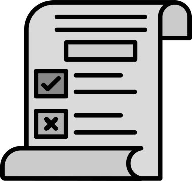 Kurallar. Web simgesi basit illüstrasyon