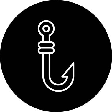 Web simge vektör çizim kanca