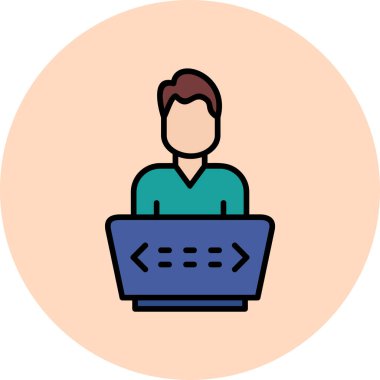 Tasarımcı web vektör çizimi tasarımı