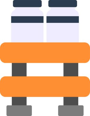 Kutu. Web simgesi basit illüstrasyon