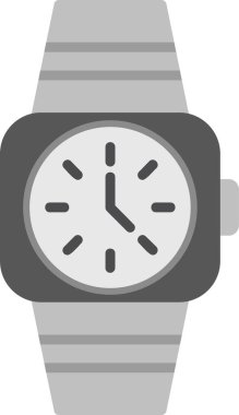 smartwatch simgesi, vektör illüstrasyonu basit tasarım