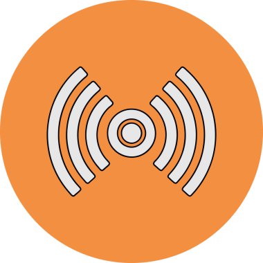 wifi simgesi, vektör illüstrasyon tasarımı