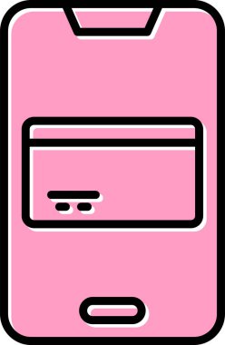 Ödeme Servis simgesi düz stil